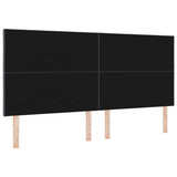 Headboard Height Adjustable Dark grey 200 cm Velvet 3337959