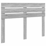 Bed Frame Grey Sonoma 140 x 200 cm Solid Pine Wood 3411412