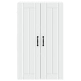 Wall Cabinet LUCCA White 60 x 31 x 100 cm Engineered Wood 885135