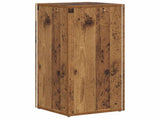 Side Shelf Old Wood 33 x 32 x 70.5 cm Engineered Wood 892415