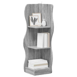 Corner Shelf Grey Sonoma 34 x 33 x 102 cm Engineered Wood 899942