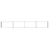 Raised Garden Bed Galvanised Silver 320 x 40 x 24 cm 8006346