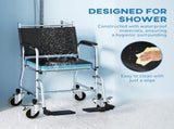 3-In-1 Commode Wheelchair - Black T3398P344149
