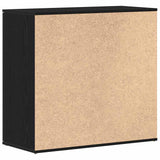 Sideboard Black Oak 80x36x75 cm Engineered Wood 862010