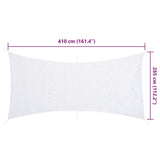 Camouflage Net with Storage Bag 410x285 cm White 4008283