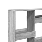 Bookcase Grey Sonoma 100x33x135 cm Engineered Wood 3309389