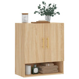 Wall Cabinet Sonoma Oak 60x31x70 cm Engineered Wood 829895
