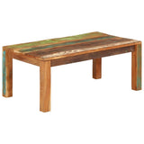 Coffee Table 110x55x40 cm Solid Reclaimed Wood 356252