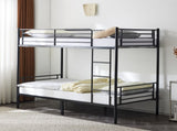 Twin Over Twin Bunk Bed for Kids Teens Adults, Heavy Duty Metal Bunk Bed with 72202753