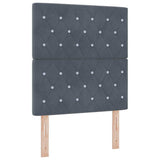 Headboard with Headboard Dark Grey 80 cm Faux Leather 3337741