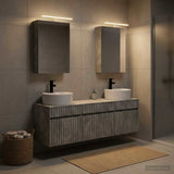 Bathroom Cabinet Set 5 pcs Concrete Grey Engineered Wood 3406594