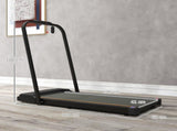 2.5HP Walking Pad, 1-6km/h Folding Treadmill with Remote Control and LED Display for Home Gym T3398P349175