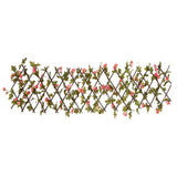 Artificial Ivy Trellis Expandable 5 pcs Dark Pink 180x20 cm 366577