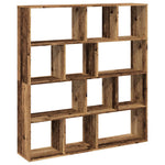 Book Cabinet Old Wood 132x29x141.5 cm Engineered Wood 3310314