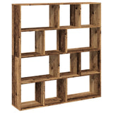 Book Cabinet Old Wood 132x29x141.5 cm Engineered Wood 3310314