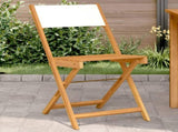 Bistro Chair Set of 2 Cream white 367681