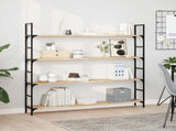 Floating Shelf 140x20x2 cm Untreated Solid Wood Acacia 3279355