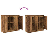 Sideboard Old Wood 85x34x76 cm Engineered Wood 861632