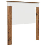 Headboard with Headboard Old Wood 90 cm Engineered wood 887811