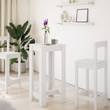 Bar Table White 51x50x103.5 cm Engineered Wood 854400