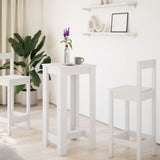 ZNTS Bar Table White 51x50x103.5 cm Engineered Wood 854400