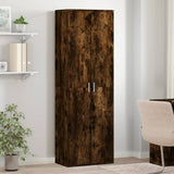 Highboard Smoked Oak 60x35x180 cm Engineered Wood 3276669