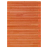 Garden Planter Wax Brown 50x50x68.5 cm Solid Wood Pine 3282466