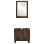 Bathroom Furniture Set 2 pcs Walnut Brown 62 x 33 x 58 cm 3310054