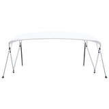 4 Bow Bimini Top White 243xx137 cm 93140
