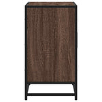 ZNTS Bathroom Sink Cabinet Brown Oak 65x33x60 cm Engineered Wood 849278