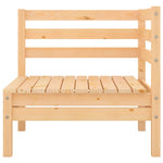 Garden Corner Sofa Solid Wood Pine 806567