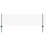 Welded Wire Fence 50 x 0.6 m PVC-Coated Steel Green 3336030