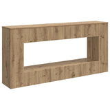 Console Table Artisan Oak 155 x 29 x 74 cm Engineered Wood 899894