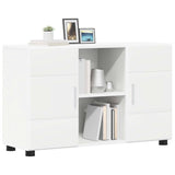 Sideboard FLORIN White 88.5 x 30.5 x 55.5 cm Engineered Wood 880291