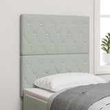 Headboard with Headboard Light Grey 80 cm Faux Leather 3337740