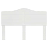 Headboard Gloss White Engineered wood 888005