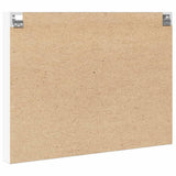 Vitrine Cabinet White 100x8.5x75 cm Engineered Wood 847933