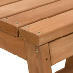 Foldable Step Stool Solid Firwood 315299