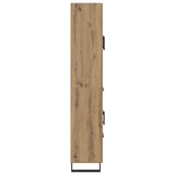Highboard 2 pcs Artisan Oak 69.5 x 34 x 180 cm 3415924