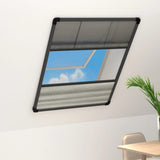 Plisse Insect Screen for Windows Aluminium 60x80 cm with Shade 148682