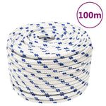 ZNTS Boat Rope White 12 mm 100 m Polypropylene 152301