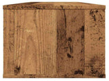 Wall Cabinet Old Wood 101x30x29 cm Engineered Wood 856488