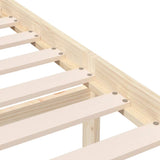 Bed Frame without Mattress Small Single Solid Wood 3101178