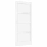 Interior Door ORKDAL White 93 x 211 cm Plywood 4102678