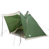 Family Tent Tipi 6-Person Green Waterproof 4009438