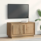 TV Cabinet Artisan oak 80 x 35 x 45 cm Engineered wood 862129