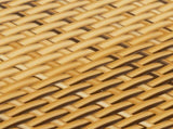 Balcony Screen Light Brown 600x80 cm Poly Rattan 156274