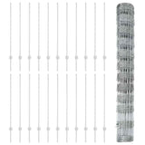 Wild Fence with Posts 50 x 1.2 m 3337152