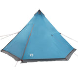Family Tent Tipi 8-Person Blue Waterproof 4009446