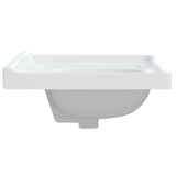 Bathroom Sink White 61x48x23 cm Rectangular Ceramic 153704